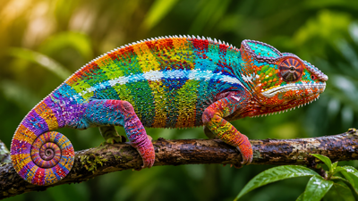 African Proverb of the Day: “Even the colors of a chameleon are for survival, not … — Life lessons on adaptability, resilience, purpose, hidden strength and why survival of the fittest matters