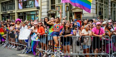 Young women are identifying as less straight; young men, not so much