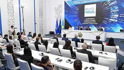 Euronews launches Kazakh language broadcasting in Astana