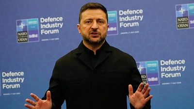 Zelenskyy renews call for Ukraine's NATO membership citing military might ahead of summit
