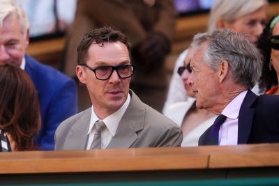 Benedict Cumberbatch spotted in Wimbledon royal box on day nine