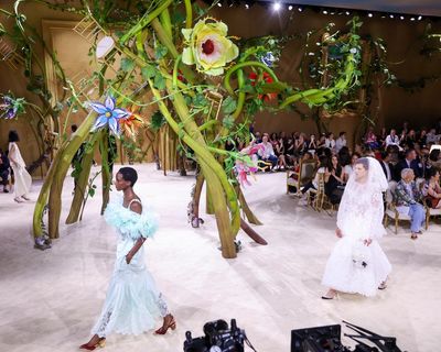 Chanel brings beanstalk to catwalk in fairytale Paris couture show