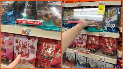 NYC man walks into CVS and finds the entire candy aisle locked behind plexiglass. And the internet is confused: ‘what even is the point’