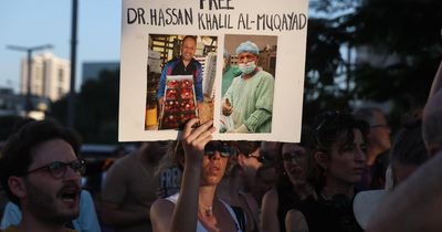 Human rights warning over 'unrecognisable from torture' Gaza doctor ‘living in hell’