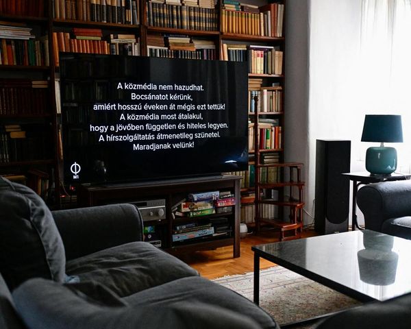 Hungarian public media outlets halt broadcasting in post-Orbán shake-up