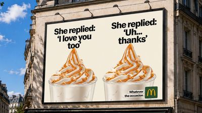 McDonald’s new billboards are painfully relatable
