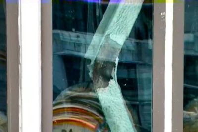 Photos show buckling beams and sagging floors at NYC high-rise on the verge of collapse