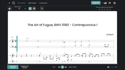 "Transcription Studio promises to turn audio into notated transcriptions, lead sheets and guitar tabs – but does it actually work?": Klang.io Transcription Studio review
