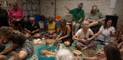 ‘We learn off one another and we follow through’: weaving fishing nets with the Aunties