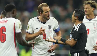 Was Harry Kane booked against Mexico?
