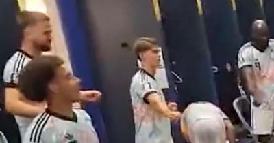 Rangers star seen mocking US President Donald Trump in dressing room footage