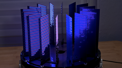 Modder builds 8,192-core GPU at home out of RISC-V microcontrollers — full "graphics card" draws over 2,000 watts of power, requires a 3D printer to program