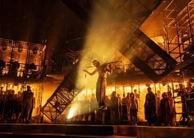 Jesus Christ Superstar review – Sam Ryder raises the roof in rock opera turned up to 11