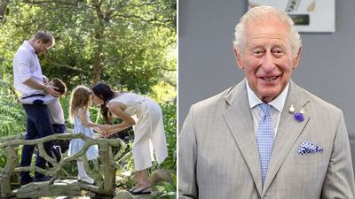 Prince Archie and Lilibet have 'no concept' of grandfather Charles being King but are 'excited' by possibility of UK meet-up