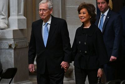 Mitch McConnell’s wife reveals stunning decision to stay on China trip after he was hospitalized: report
