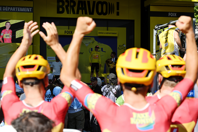 'We want much more' – Uno-X Mobility cement place as Tour de France mainstays with first yellow jersey