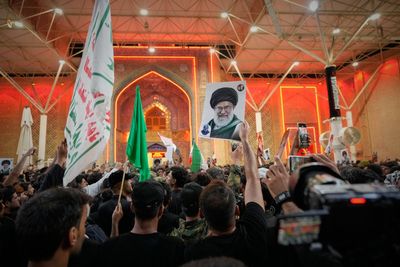 Funeral prayers in Iraq for Iranian supreme leader commences, after body arrives in holy city