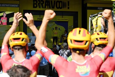 Torstein Træen's Tour de France yellow jersey gives Uno-X Mobility something to celebrate