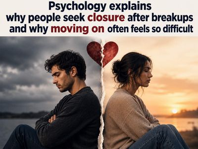 Psychology explains why people seek closure after breakups and why moving on often feels so difficult