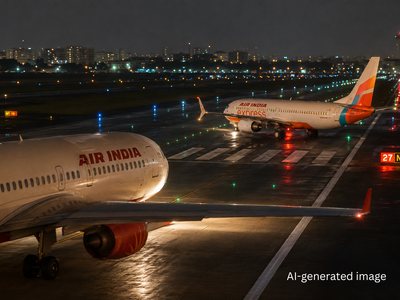 Air India flight aborts takeoff after near runway collision with Air India Express plane at Mumbai Airport