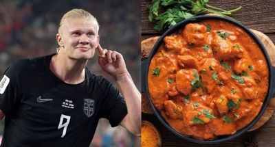 Erling Haaland's Strict Diet Has One Delicious Exception: Butter Chicken and Garlic Naan