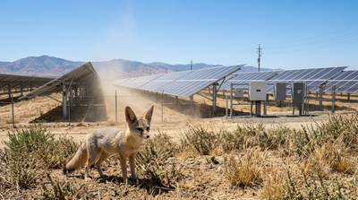 How California’s solar farms are helping save the endangered San Joaquin kit fox: Inside the surprising conservation success giving one of America’s rarest foxes a fighting chance