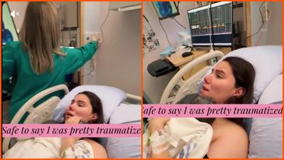Pregnant woman jolts awake when nurse can’t find baby’s heartbeat before delivery. Then they lift up the blankets: ‘He delivered himself’