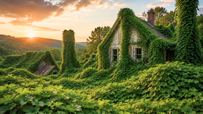 Kudzu was planted across the US South in the 1930s to fight soil erosion, but later it became the vine that 'ate the South' sprawling across roadsides and abandoned land