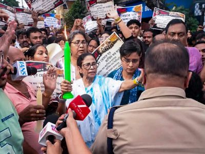 Mamata Banerjee attacks BJP over protest rally disruption, invokes Ram Temple controversy
