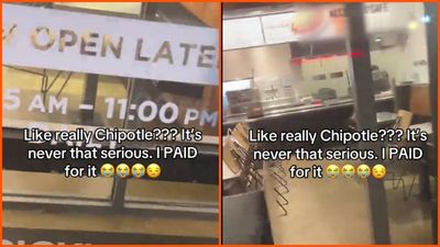 Chicago woman paid for her Chipotle order and got there 1 minute late. Then they locked the door: ‘Purposely not looking at me’