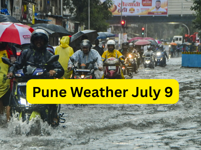 Pune Weather Tomorrow July 9: Heavy rain alert issued by IMD; know how long rainy spell is expected to last and check the detailed forecast