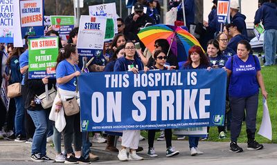 Largest Nurses Strike In Massachusetts History Begins At Brigham And Women's Hospital