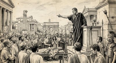 Quote of the day by Marc Antony: 'Friends, Romans, countrymen, lend me your ears, I come to bury Caesar, not to...' - Roman general's speech from William Shakespeare's Julius Caesar teaches life lessons on persuasion, critical thinking, influence, judgment and leadership