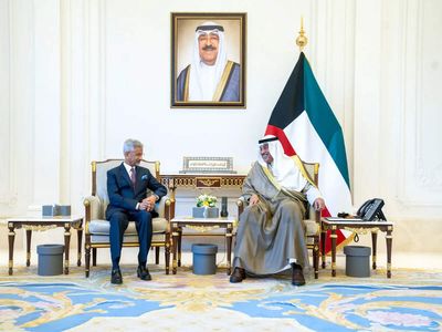 EAM Jaishankar calls on Kuwait Crown Prince; discusses strengthening bilateral ties