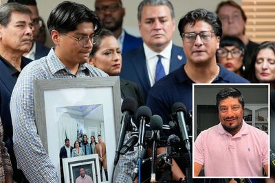 Son of Mexican migrant killed by ICE tells heartbreaking story of learning about shooting on social media