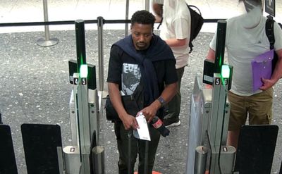 Pictured: Triple murder suspect 'flees UK on flight from London Heathrow'