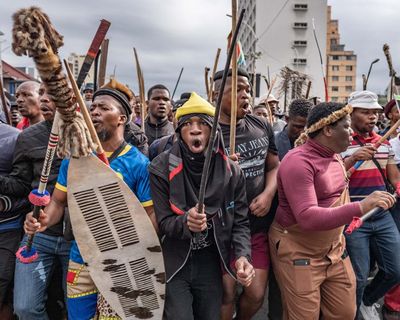 How did South Africa produce an anti-African movement?