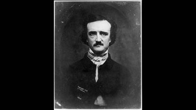 Quote of the day by Edgar Allan Poe: "Words have no power to impress the mind without the..." - motivational life lessons by father of American Gothic literature and The Tell-Tale Heart on lasting Impact of communication Lasting Impact and what makes words unforgettable
