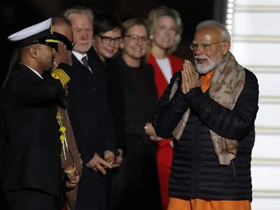 PM Modi arrives in Australia for talks with Albanese, diaspora outreach