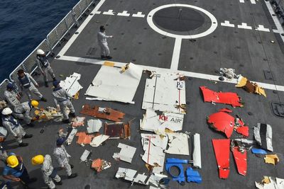 Pakistan cargo plane: Wreckage found off coast as families of missing crew ‘pray for a miracle’