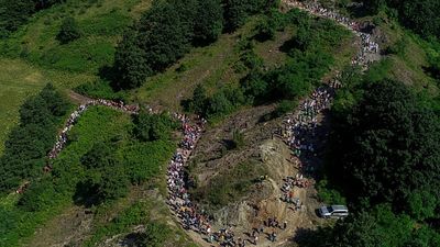 Thousands embark on Bosnia peace march to remember Srebrenica victims