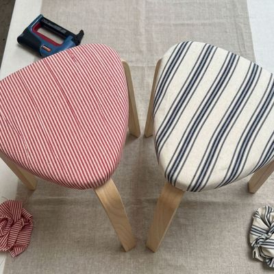 How I used AI to upholster a stool – it gave me the confidence I was lacking