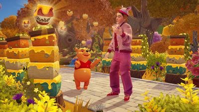 How to get Golden Honey in Disney Dreamlight Valley Honeyglow Woods