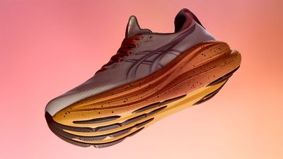 ASICS' first FP Movement collab gives the GEL-Nimbus 28 a golden-hour glow