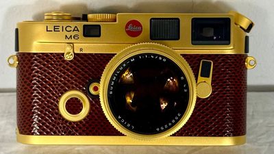 You have to see this striking 24-carat gold Leica M6 worth $35,000, listed for auction