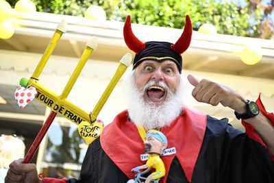 Iconic roadside fan Didi the Devil robbed at Tour de France start in Barcelona
