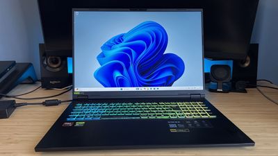 The Acer Nitro 18 AI wants to pack big-screen gaming into a smaller budget, but it drops a few frames in the process