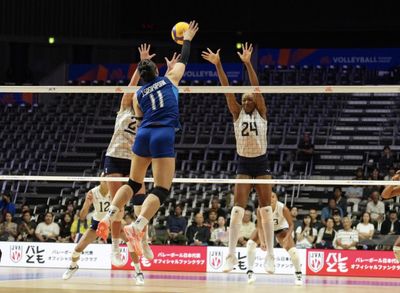 Thailand swept aside by mighty US in VNL opener