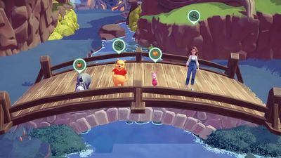 How to play Pooh Bear Sticks in Disney Dreamlight Valley Honeyglow Woods