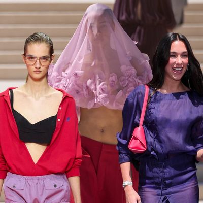 Red-and-Purple Is Summer's Biggest—and Most VIP-Approved—Color Combination Runway Trend